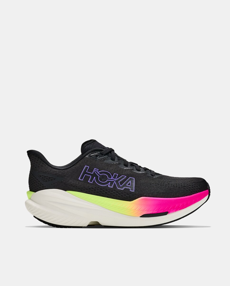 Imagen 1 de Zapatillas de running de hombre MACH X 3 HOKA Negro / Rosa