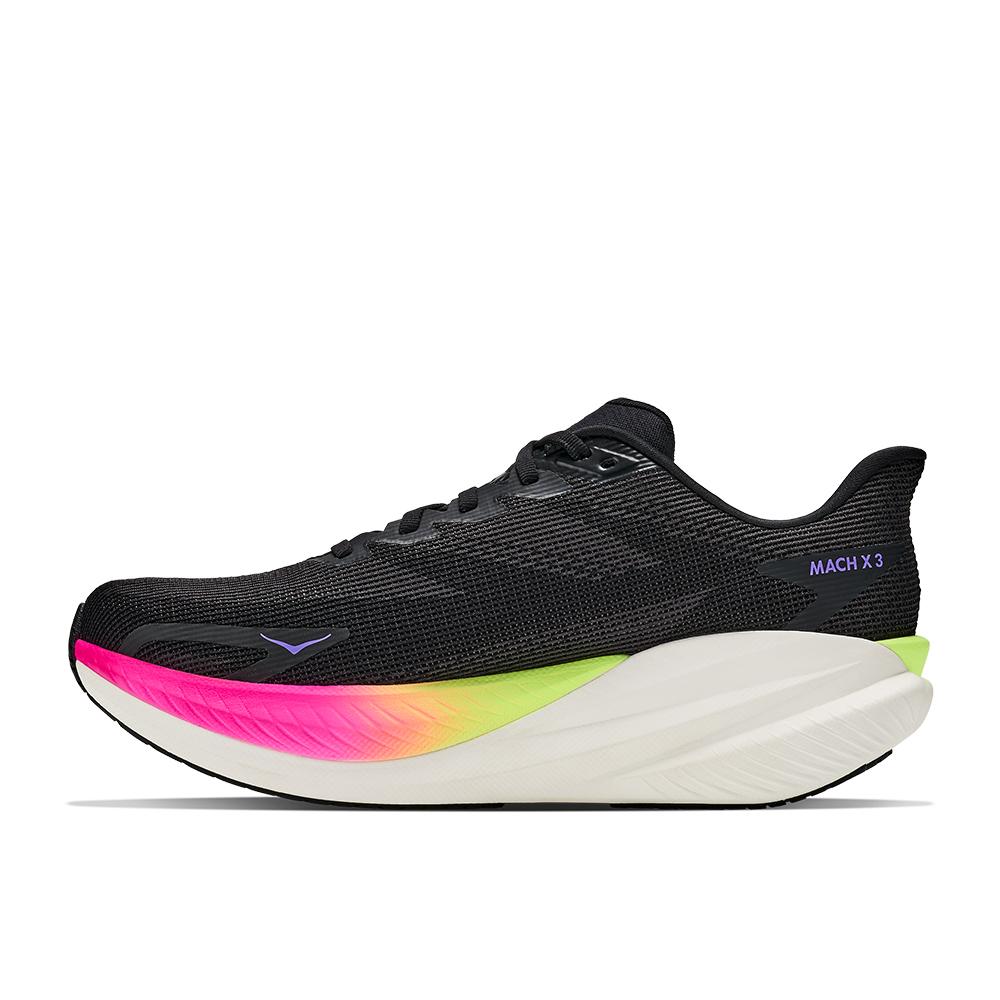 Zapatillas de running de hombre MACH X 3 HOKA - Negro / Rosa Negro / Rosa-2