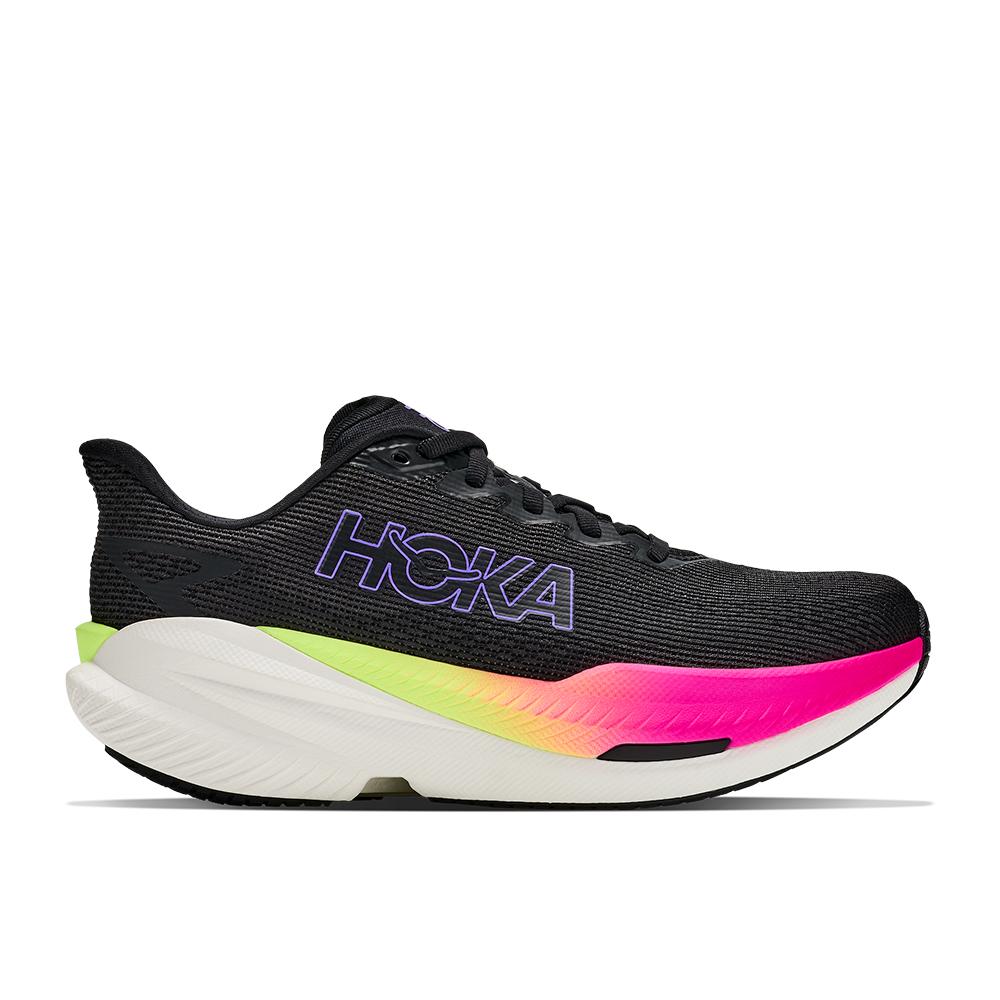 Zapatillas de running de mujer MACH X 3 HOKA - Negro / Rosa Negro / Rosa-1
