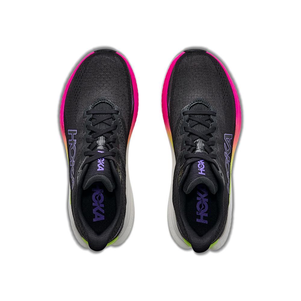 Zapatillas de running de mujer MACH X 3 HOKA - Negro / Rosa Negro / Rosa-3