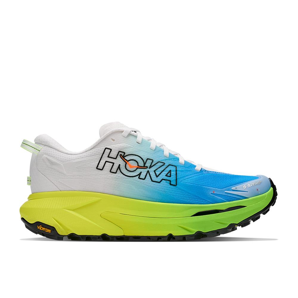 Imagen 0 de Zapatillas de trail running de hombre MAFATE 5 HOKA Blanco / Amarillo