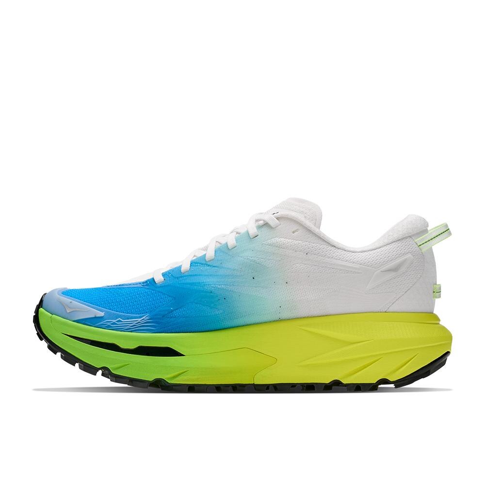 Zapatillas de trail running de hombre MAFATE 5 HOKA - Blanco / Amarillo Blanco / Amarillo-2