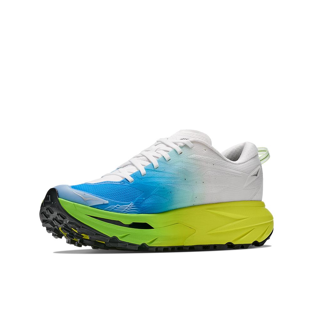 Zapatillas de trail running de hombre MAFATE 5 HOKA - Blanco / Amarillo Blanco / Amarillo-4