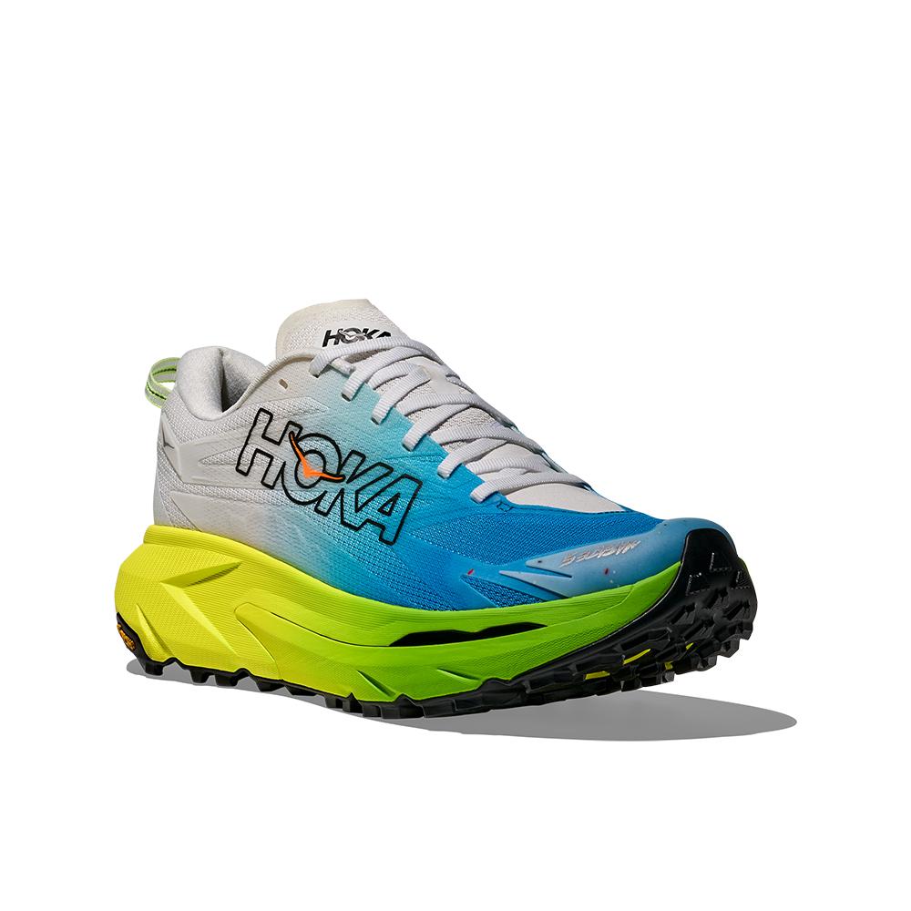 Zapatillas de trail running de hombre MAFATE 5 HOKA - Blanco / Amarillo Blanco / Amarillo-7