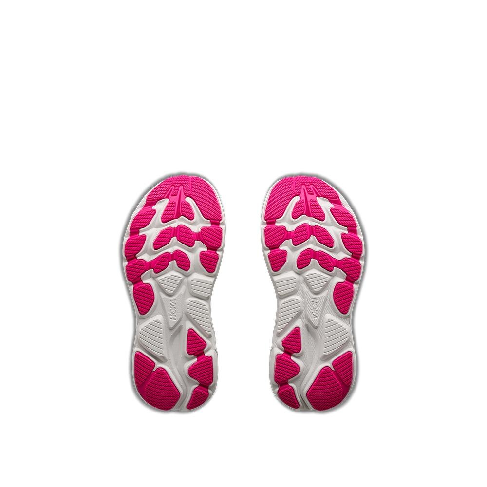 Zapatillas de running de niños CLIFTON 10 LITTLE KI HOKA - Gris / Rosa Gris / Rosa-7
