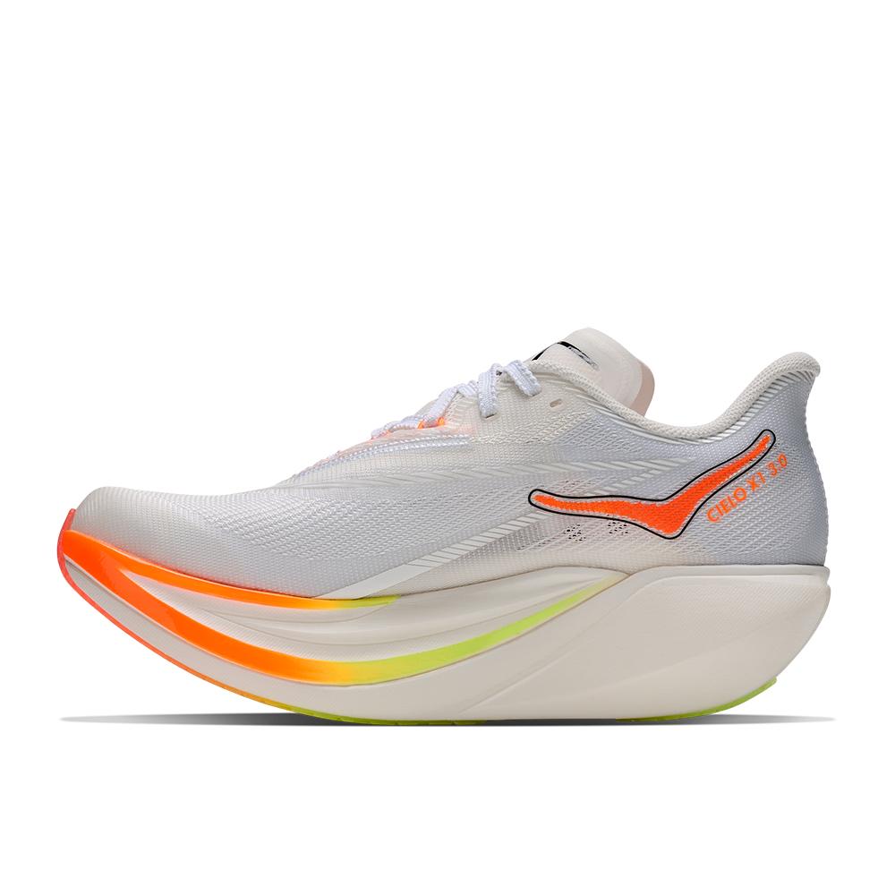 Zapatillas de running unisex CIELO X1 3.0 HOKA - Blanco / Amarillo Blanco / Amarillo-2