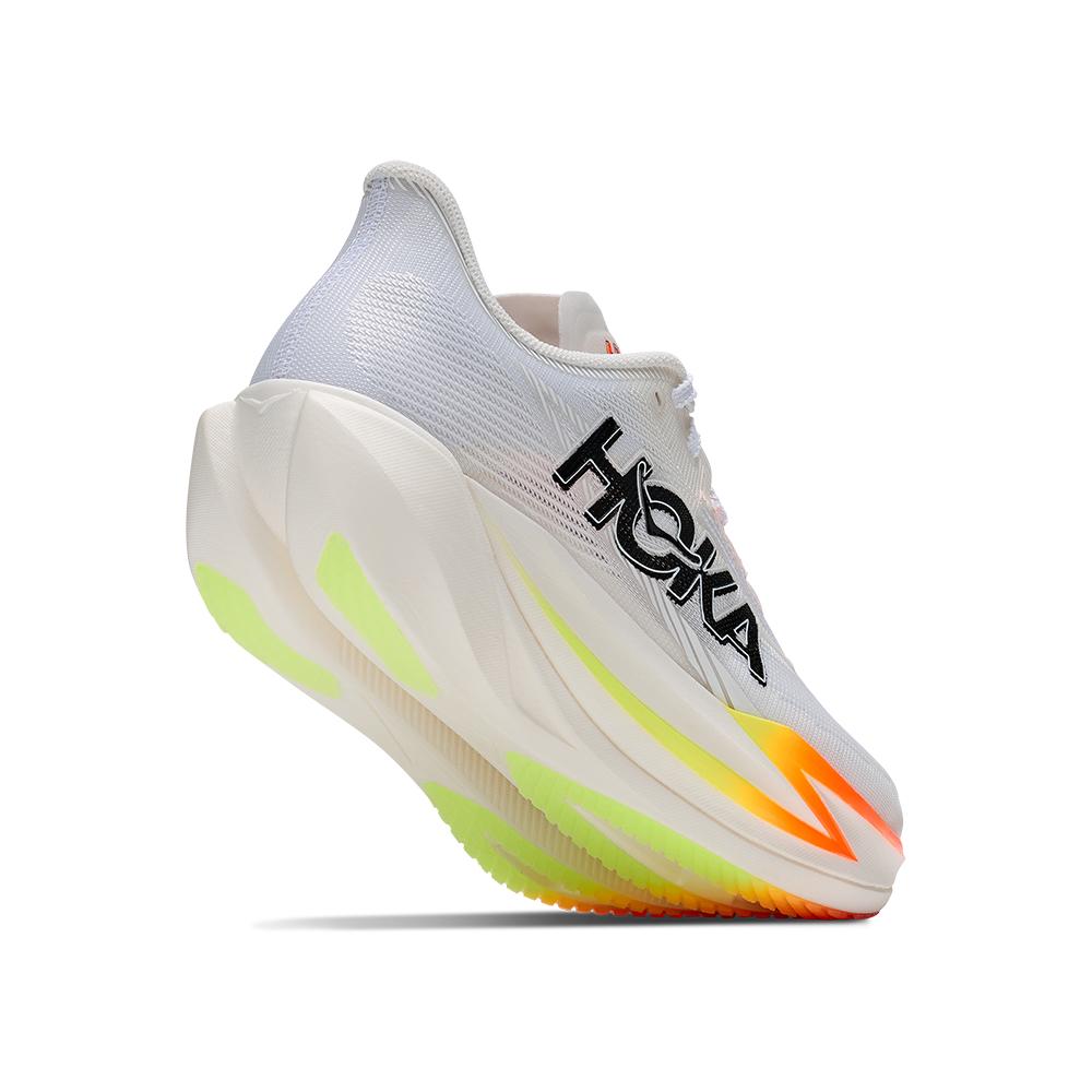 Zapatillas de running unisex CIELO X1 3.0 HOKA - Blanco / Amarillo Blanco / Amarillo-5