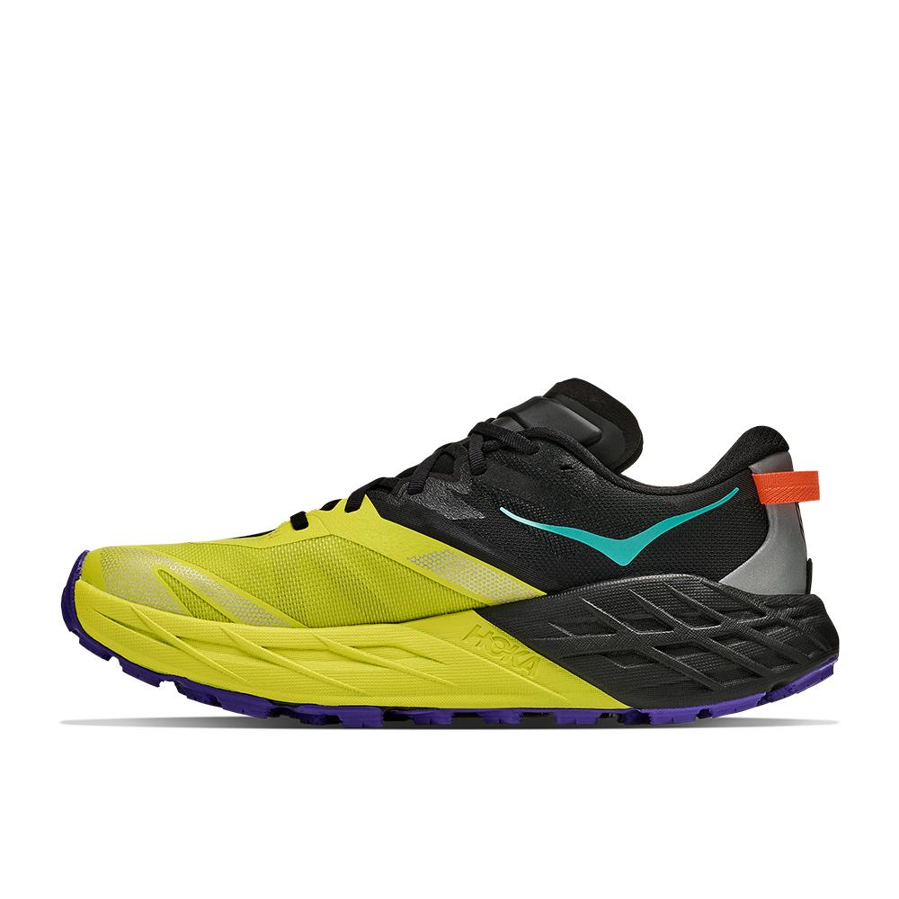 Zapatillas de trail running de hombre SPEEDGOAT 7 HOKA - Negro / Amarillo Negro / Amarillo-2