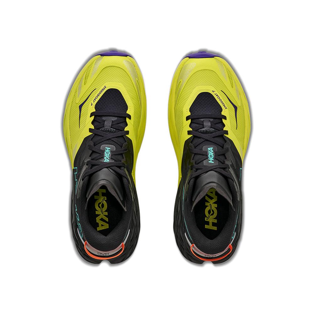 Zapatillas de trail running de hombre SPEEDGOAT 7 HOKA - Negro / Amarillo Negro / Amarillo-3