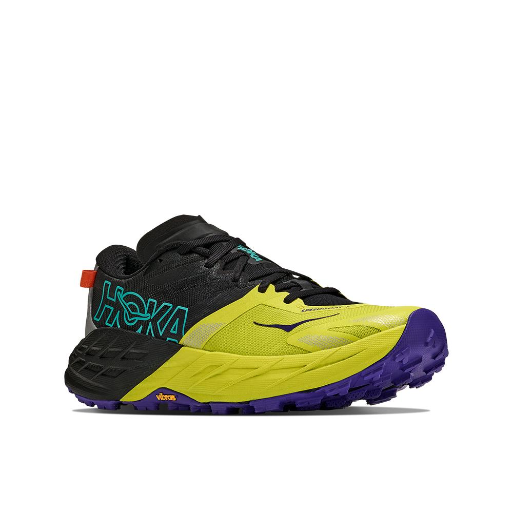 Zapatillas de trail running de hombre SPEEDGOAT 7 HOKA - Negro / Amarillo Negro / Amarillo-7