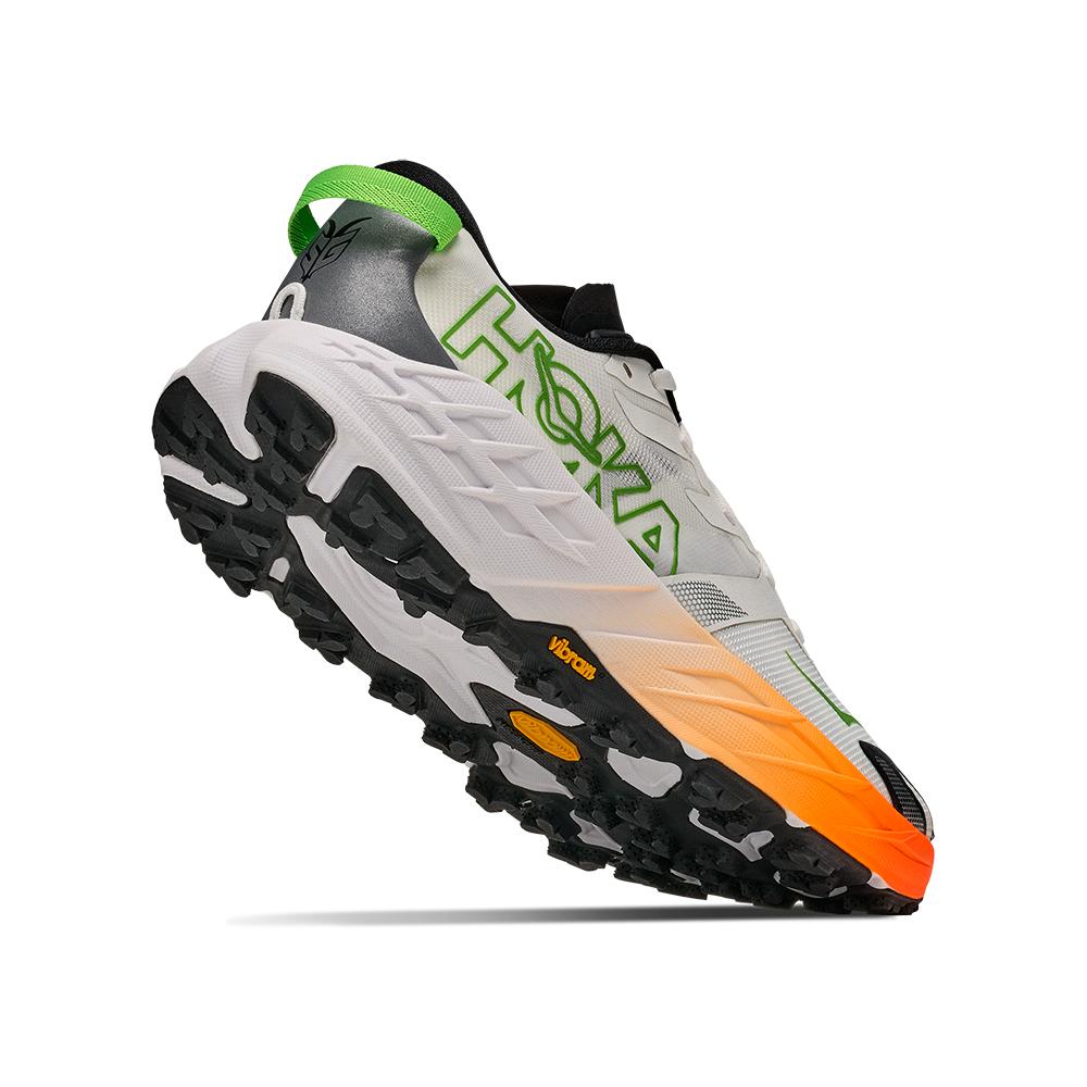 Imagen 5 de Zapatillas de trail running de hombre SPEEDGOAT 7 HOKA - Blanco / Naranja Blanco / Naranja
