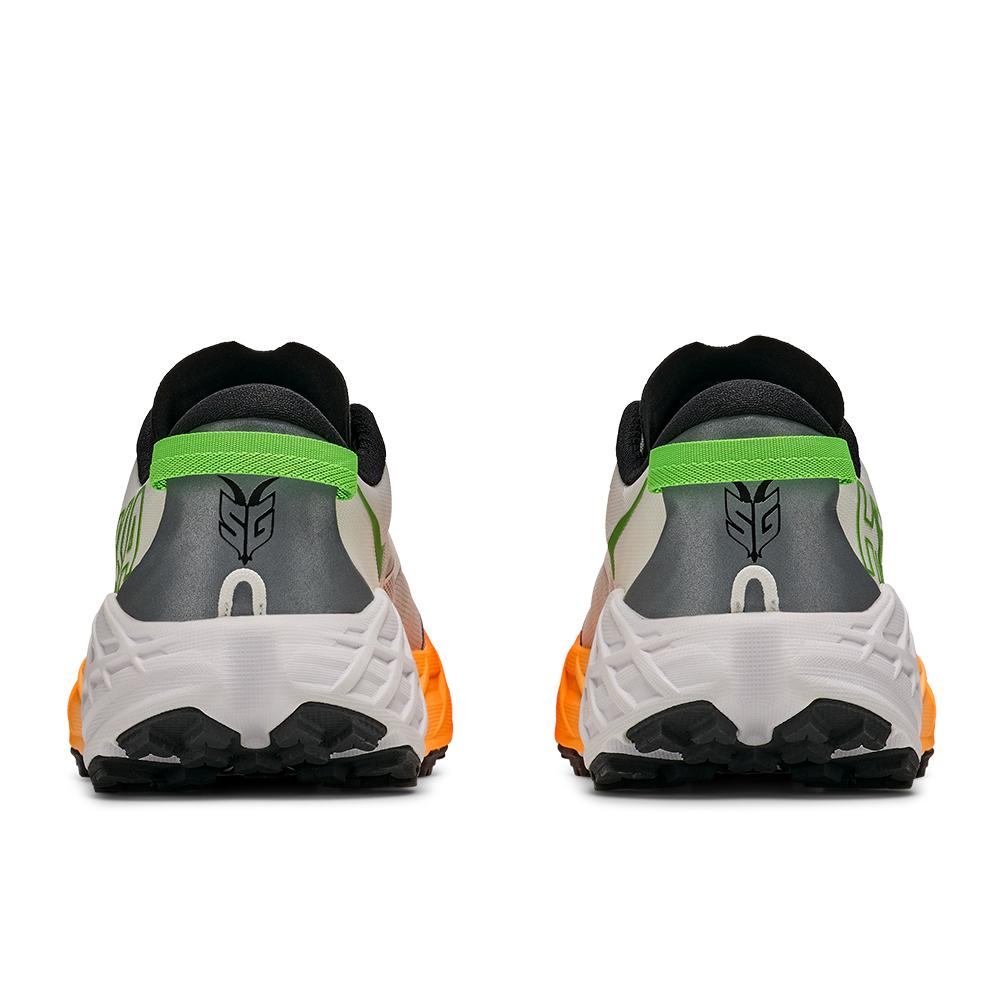 Imagen 6 de Zapatillas de trail running de hombre SPEEDGOAT 7 HOKA - Blanco / Naranja Blanco / Naranja