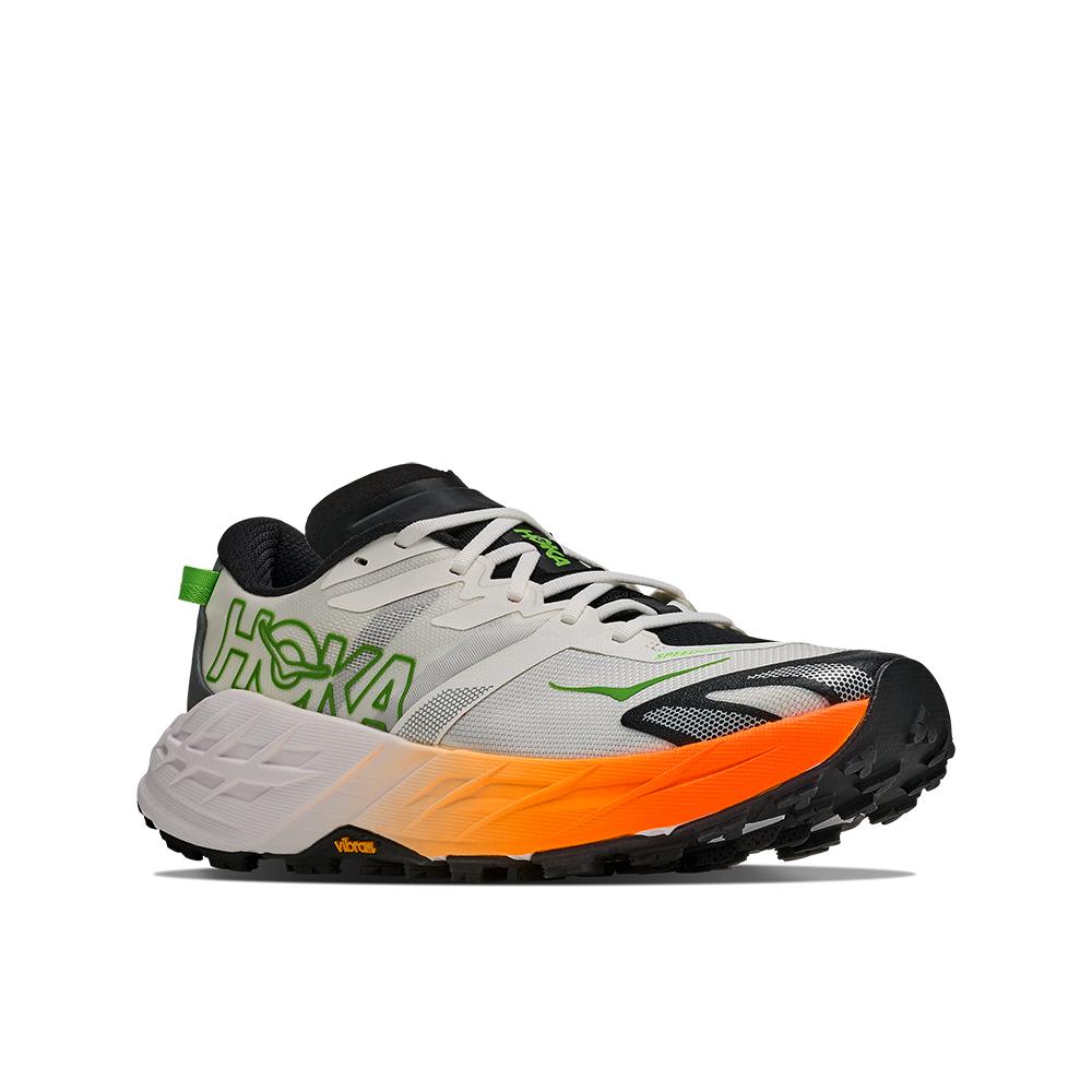 Imagen 7 de Zapatillas de trail running de hombre SPEEDGOAT 7 HOKA - Blanco / Naranja Blanco / Naranja