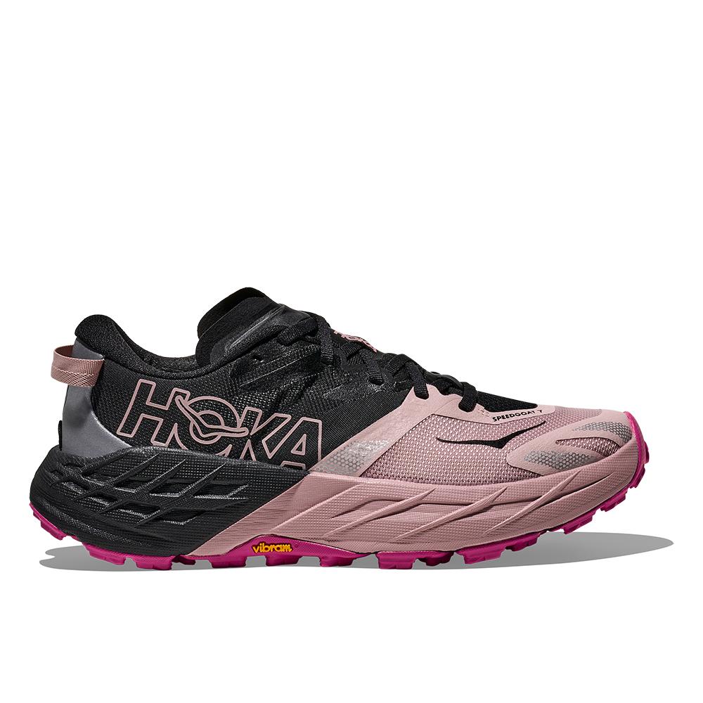Imagen 0 de Zapatillas de trail running de mujer SPEEDGOAT 7 HOKA Negro / Rosa