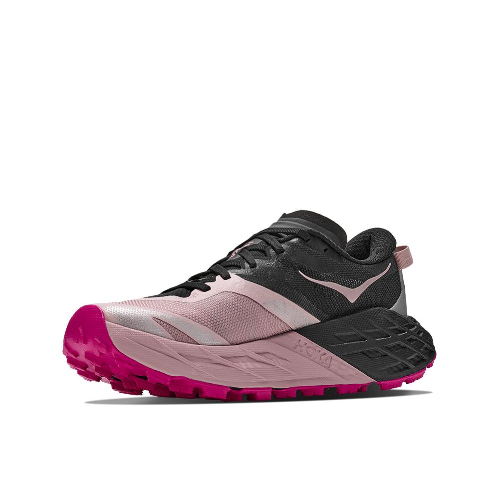 Zapatillas de trail running de mujer SPEEDGOAT 7 HOKA - Negro / Rosa Negro / Rosa-3