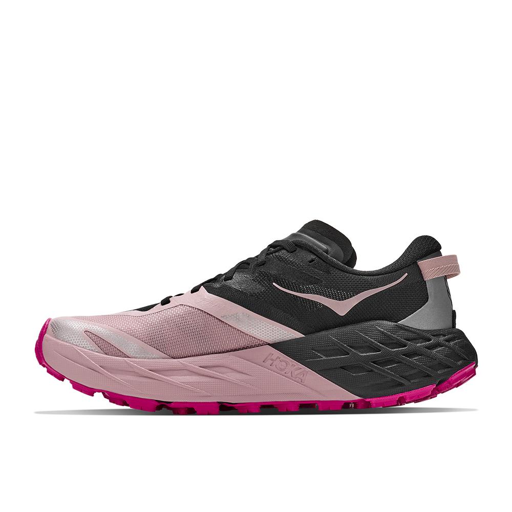 Zapatillas de trail running de mujer SPEEDGOAT 7 HOKA - Negro / Rosa Negro / Rosa-8