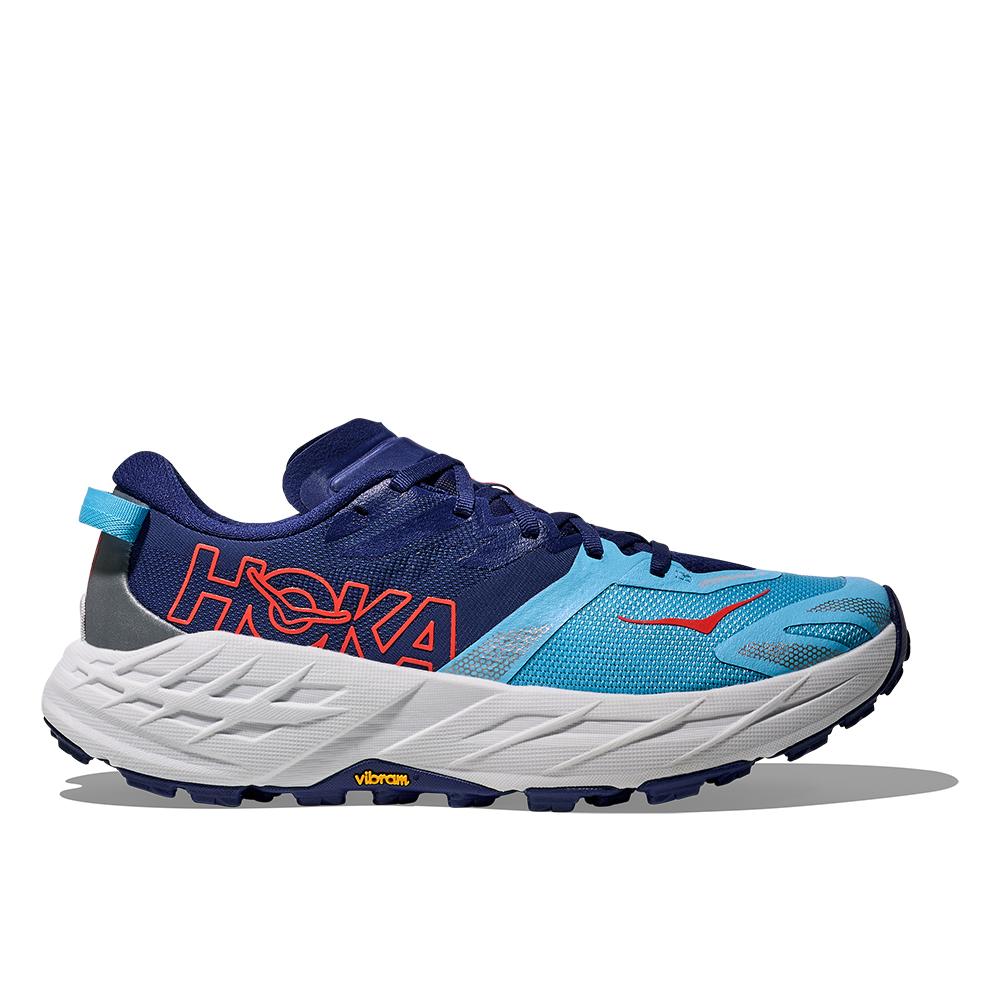 Imagen 0 de Zapatillas de trail running de mujer SPEEDGOAT 7 HOKA Azul turquesa / Azul marino