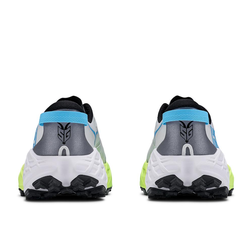 Zapatillas de trail running de mujer SPEEDGOAT 7 HOKA - Blanco / Azul Blanco / Azul-4