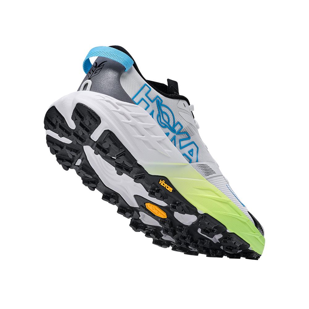 Zapatillas de trail running de mujer SPEEDGOAT 7 HOKA - Blanco / Azul Blanco / Azul-5