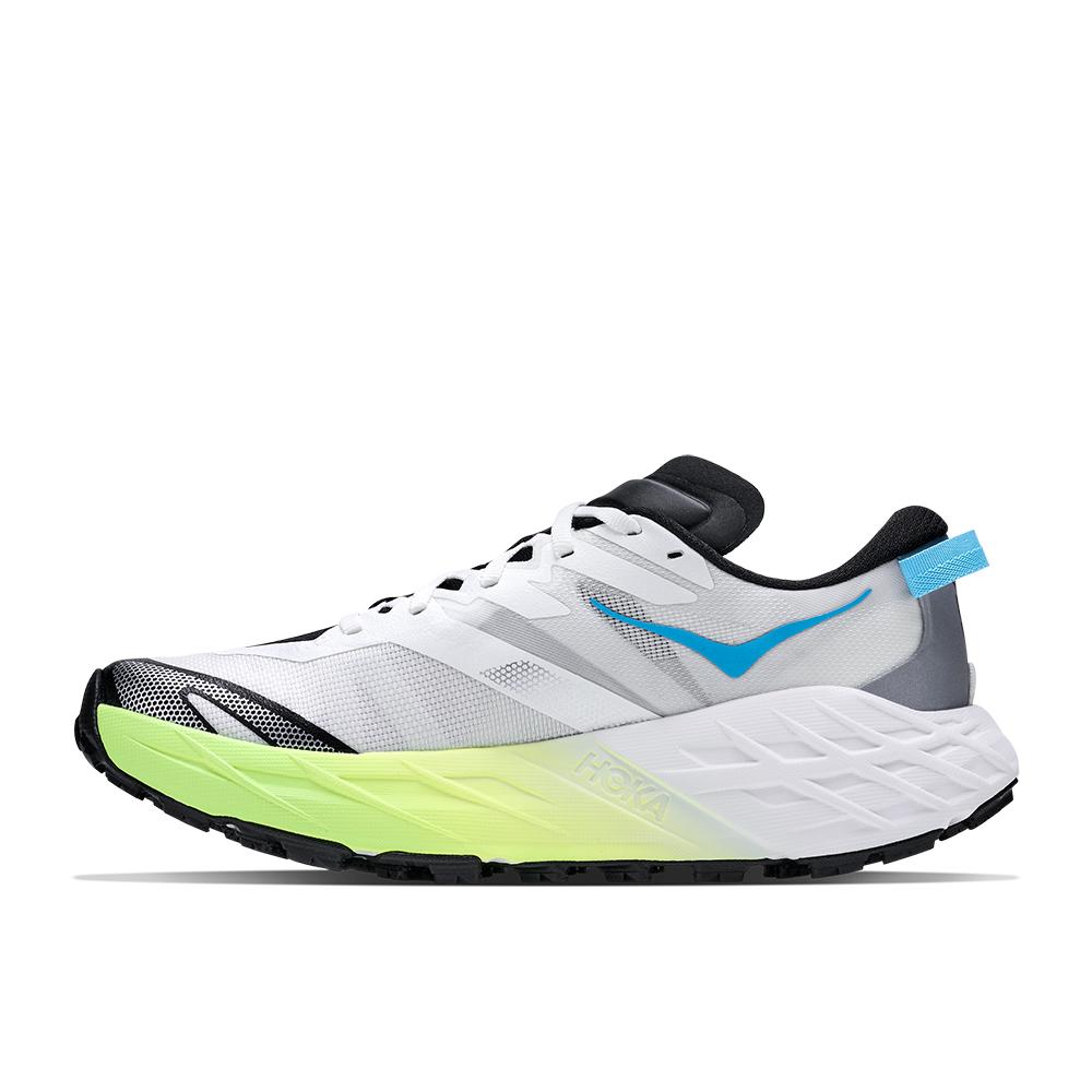 Zapatillas de trail running de mujer SPEEDGOAT 7 HOKA - Blanco / Azul Blanco / Azul-8