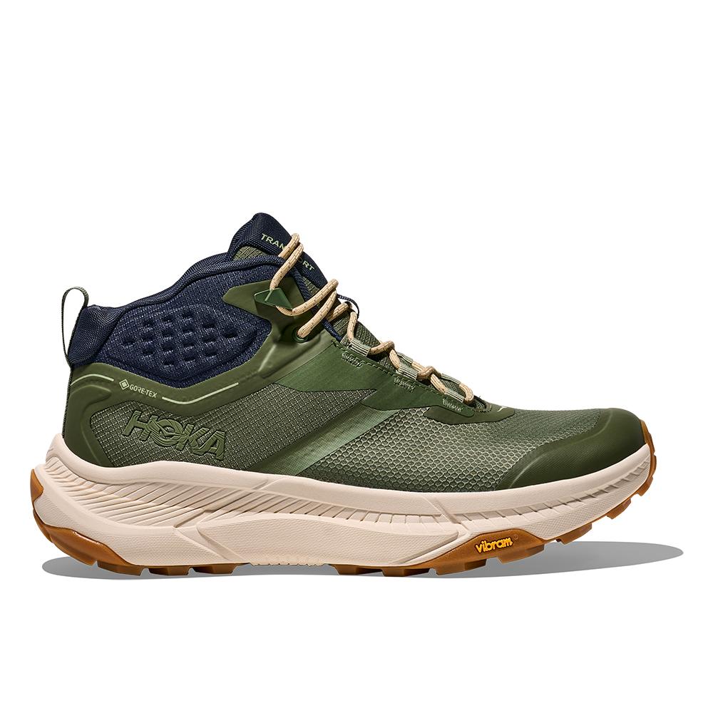 Imagen 0 de Zapatillas de montaña de hombre TRANSPORT HIKE GTX HOKA Verde oscuro