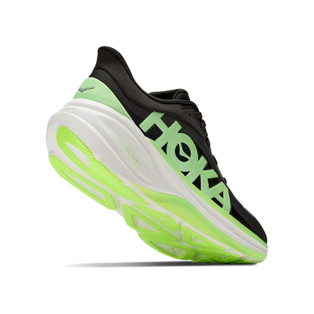Zapatillas de running de hombre CLIFTON PRO HOKA - Negro / Verde Flúor Negro / Verde Flúor-4