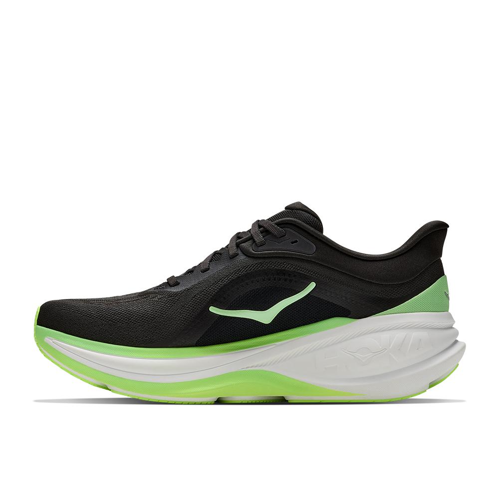 Zapatillas de running de hombre CLIFTON PRO HOKA - Negro / Verde Flúor Negro / Verde Flúor-8