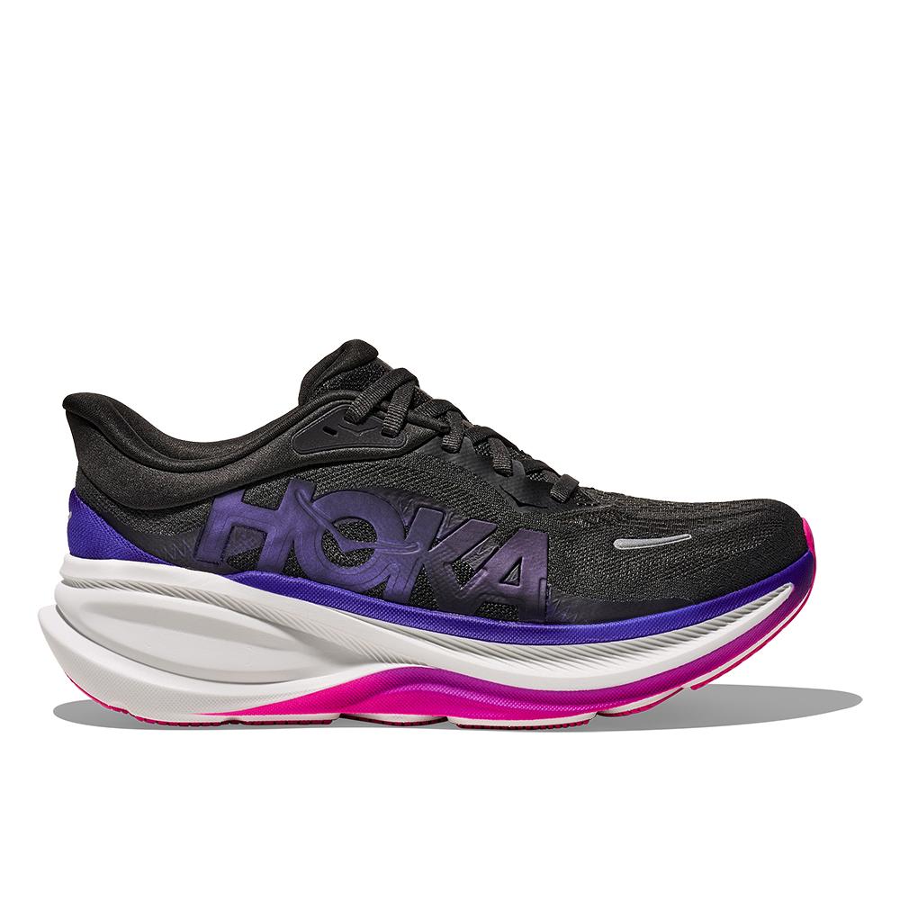 Zapatillas de running de mujer CLIFTON PRO HOKA - Negro / Rosa Negro / Rosa-1