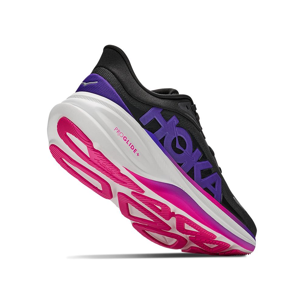 Zapatillas de running de mujer CLIFTON PRO HOKA - Negro / Rosa Negro / Rosa-4