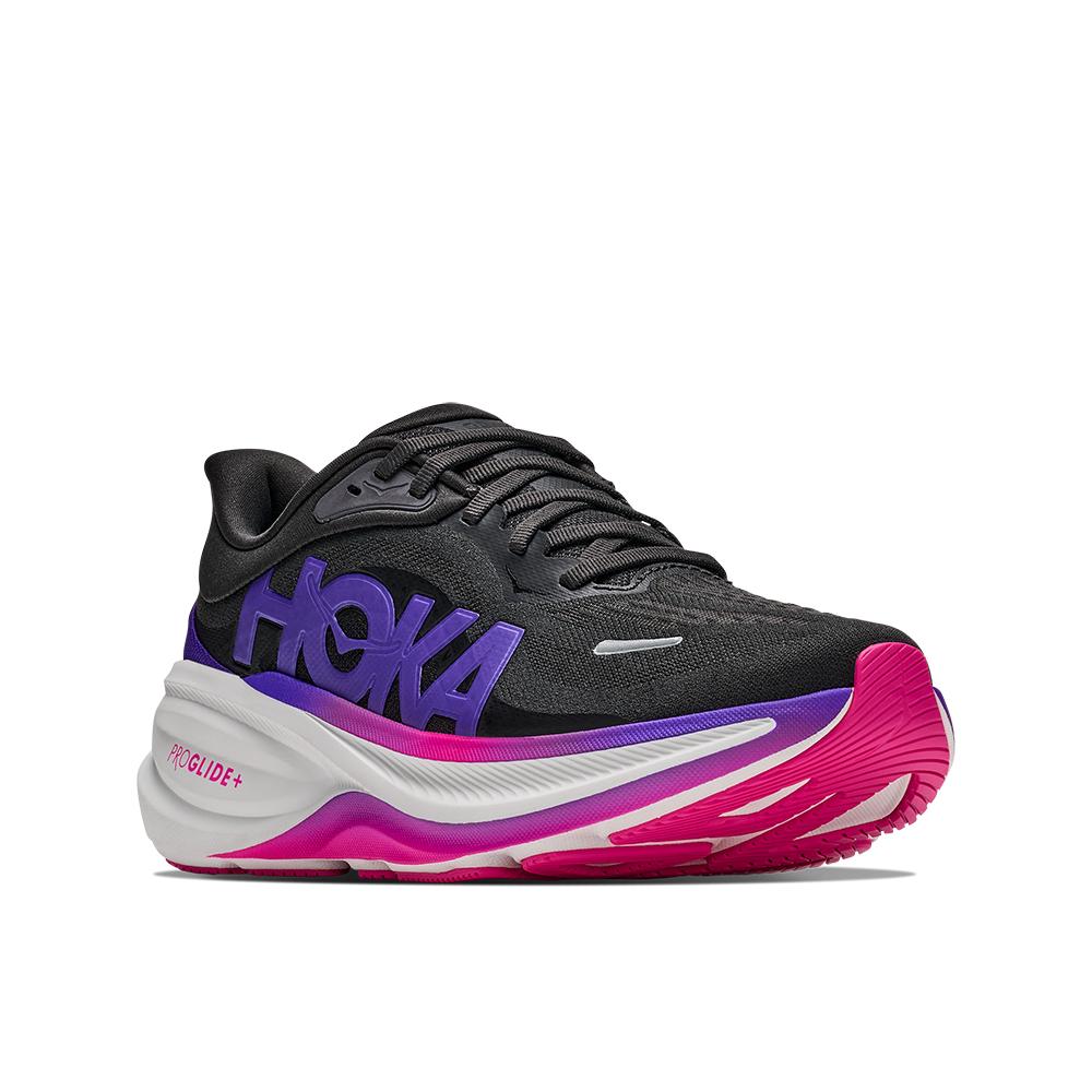Zapatillas de running de mujer CLIFTON PRO HOKA - Negro / Rosa Negro / Rosa-6