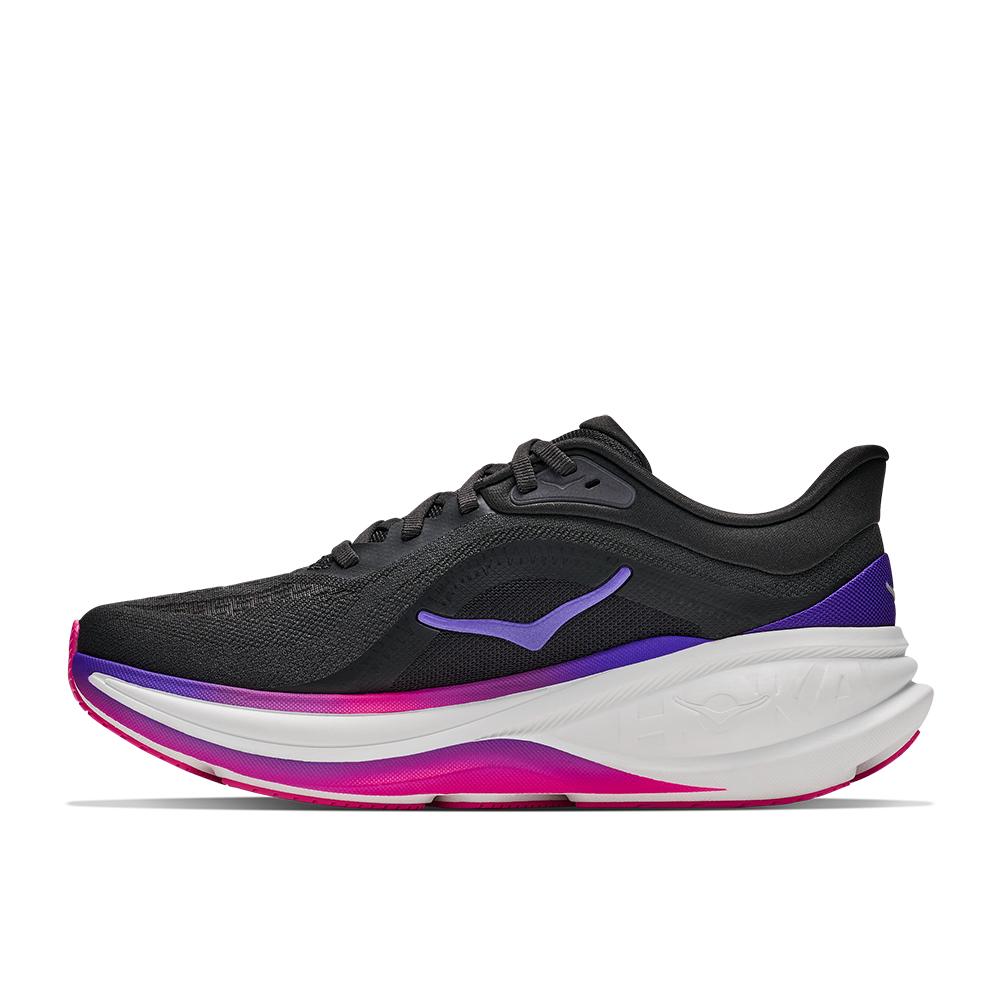 Zapatillas de running de mujer CLIFTON PRO HOKA - Negro / Rosa Negro / Rosa-8