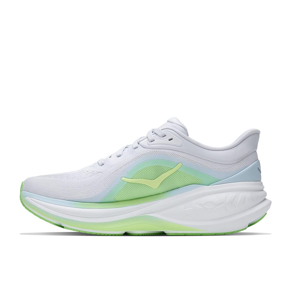 Zapatillas de running de mujer CLIFTON PRO HOKA - Blanco / Verde Blanco / Verde-2