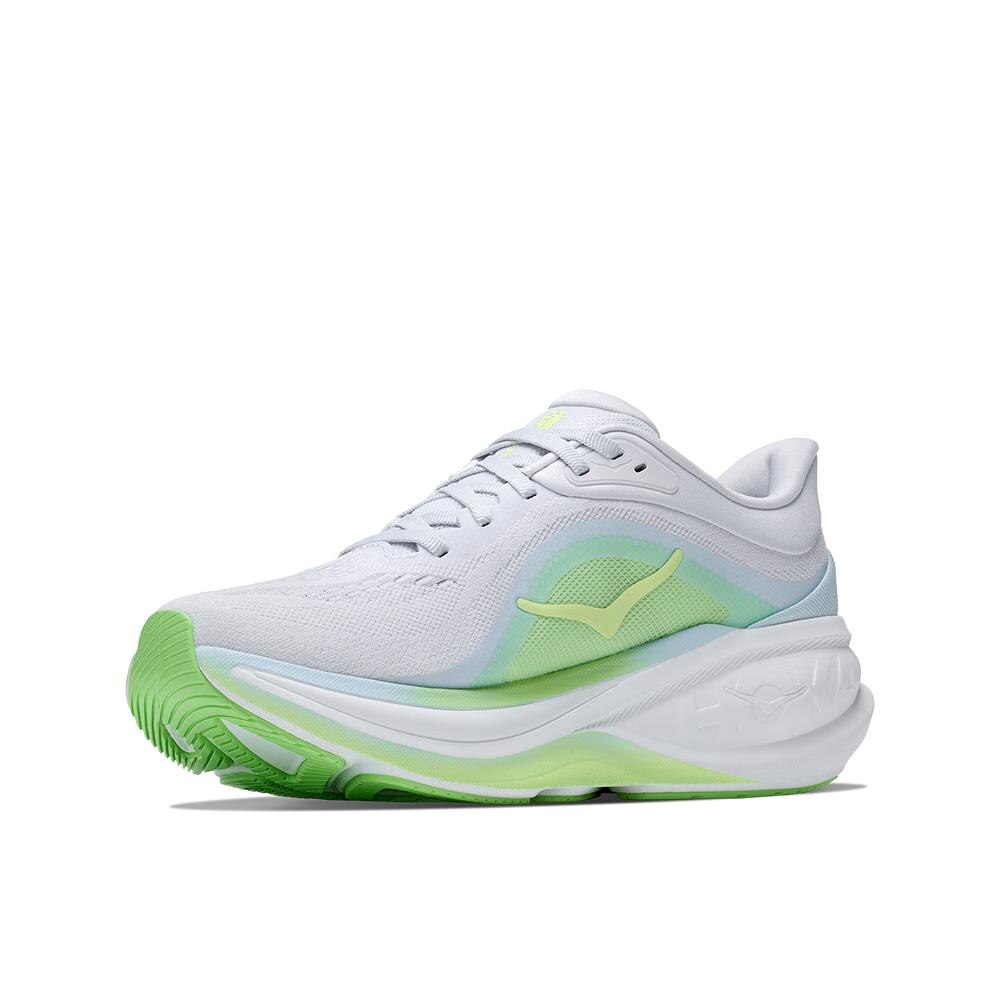 Zapatillas de running de mujer CLIFTON PRO HOKA - Blanco / Verde Blanco / Verde-4