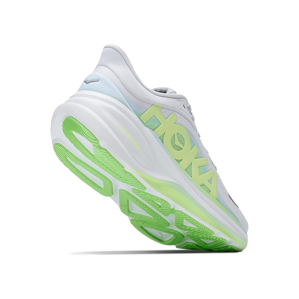 Zapatillas de running de mujer CLIFTON PRO HOKA - Blanco / Verde Blanco / Verde-5