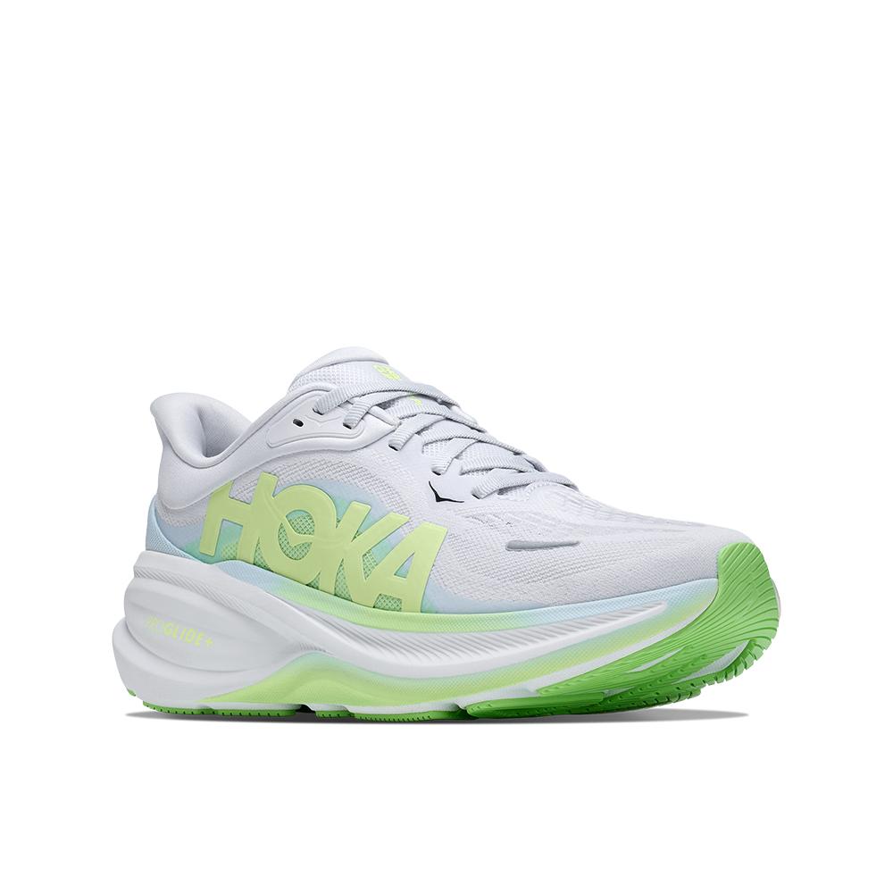 Zapatillas de running de mujer CLIFTON PRO HOKA - Blanco / Verde Blanco / Verde-7