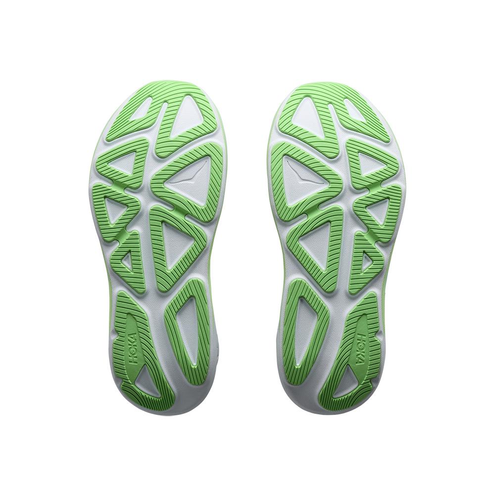 Zapatillas de running de mujer CLIFTON PRO HOKA - Blanco / Verde Blanco / Verde-8