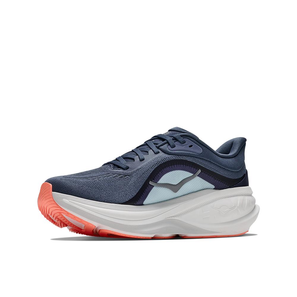 Zapatillas de running de mujer CLIFTON PRO HOKA - Azul grisáceo Azul grisáceo-3