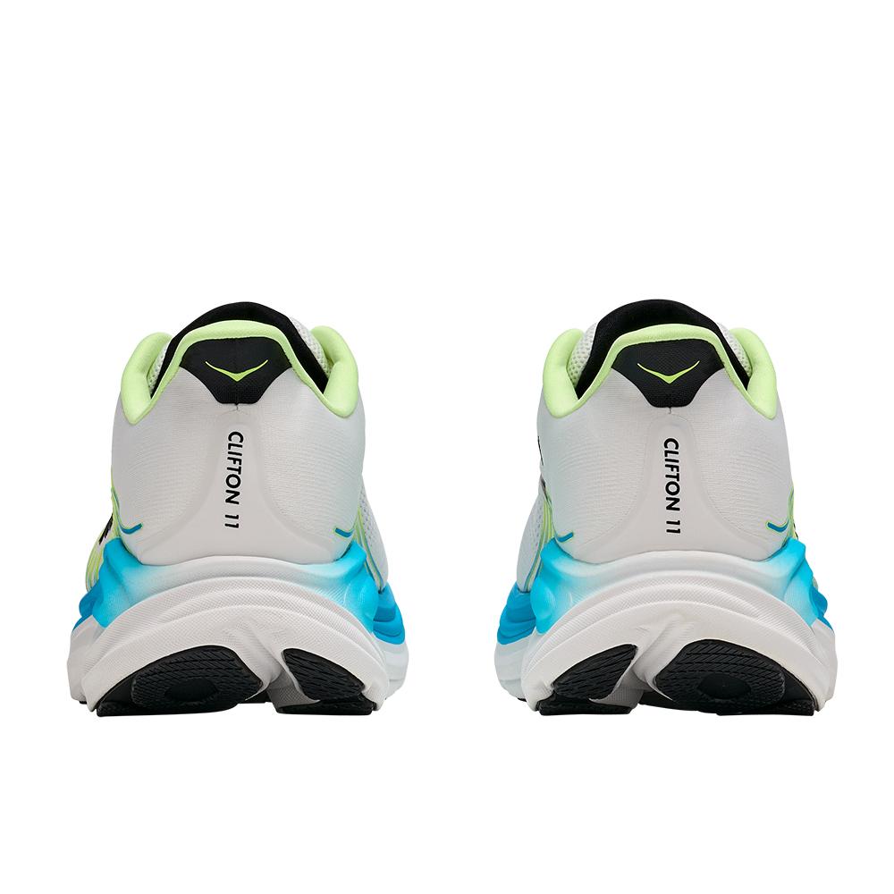 Zapatillas de running de hombre CLIFTON 11 HOKA - Blanco / Azul Blanco / Azul-6
