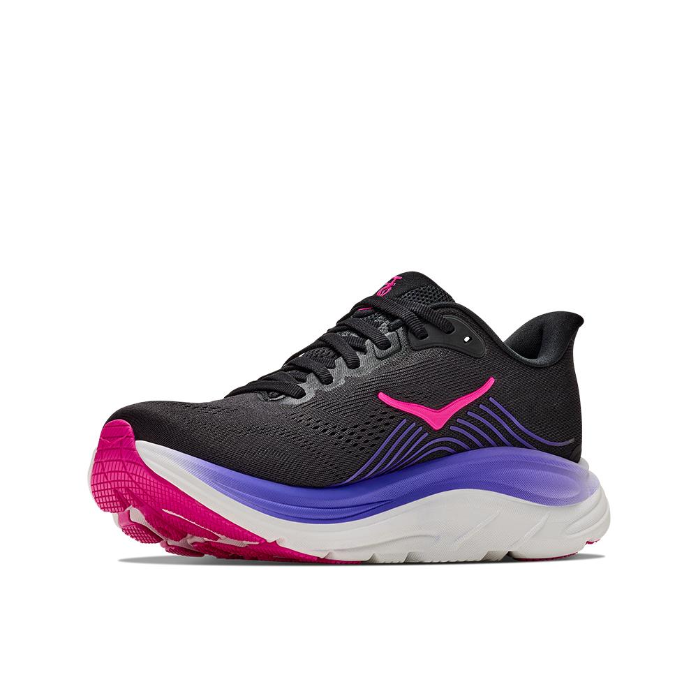 Zapatillas de running de mujer CLIFTON 11 HOKA - Negro / Azul / Blanco Negro / Azul / Blanco-3