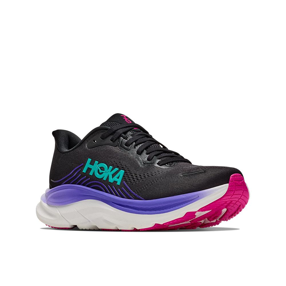 Zapatillas de running de mujer CLIFTON 11 HOKA - Negro / Azul / Blanco Negro / Azul / Blanco-6