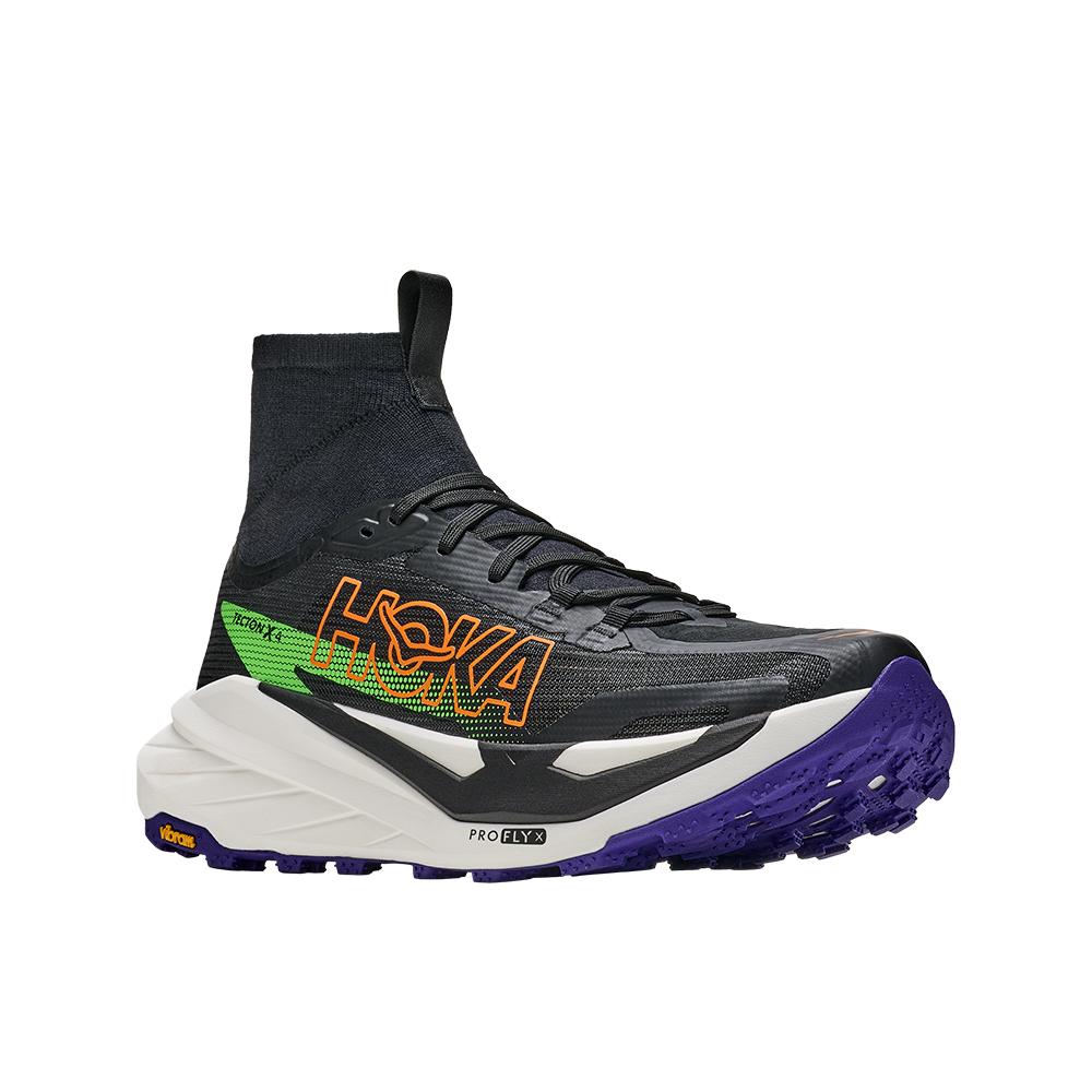 Zapatillas de trail running de hombre TECTON X 4 HOKA - Negro / Verde Flúor Negro / Verde Flúor-4