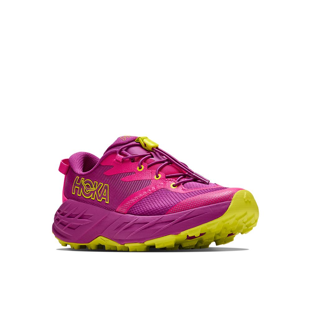 Zapatillas de trail running de niños SPEEDGOAT 7 BIG KIDS HOKA - Fucsia Fucsia-7