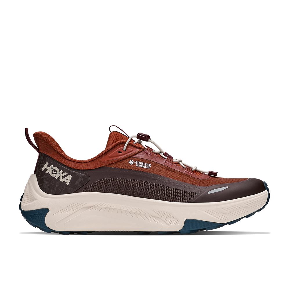 Imagen 0 de Zapatillas de montaña de hombre TRANSPORT 2 GTX HOKA Marrón / Blanco roto