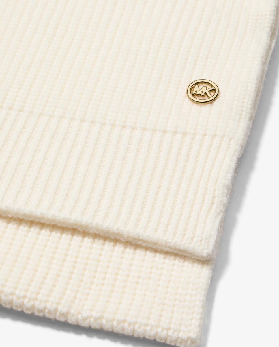 Bufanda de mujer de lana texturizada - Michael Michael Kors - Nata Nata-2