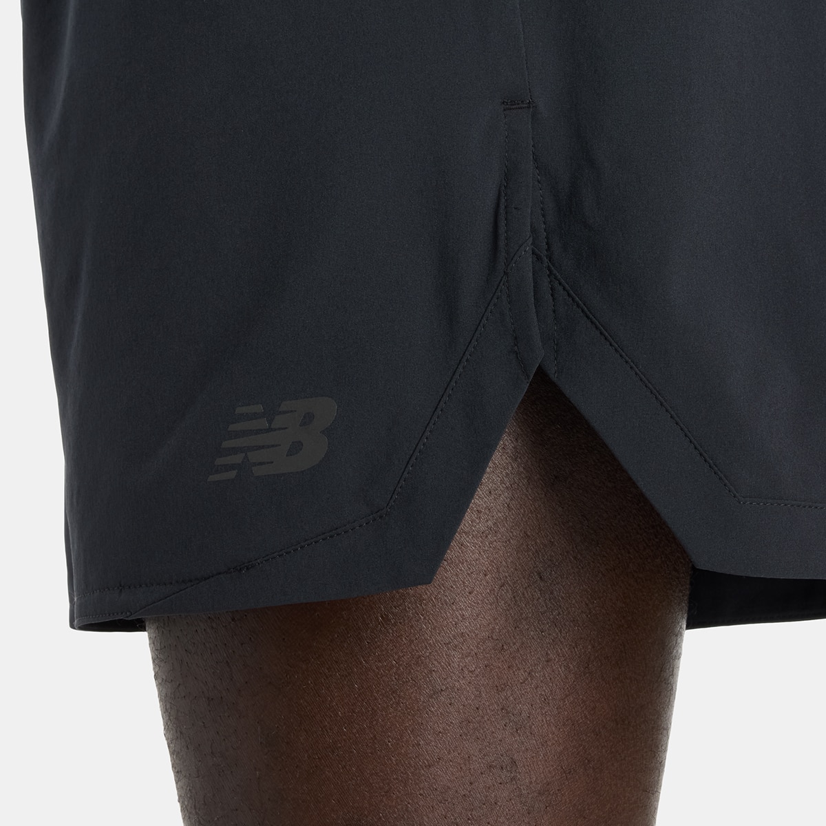 Imagen 6 de Short running de hombre 5" RC Essential New Balance - Negro Negro