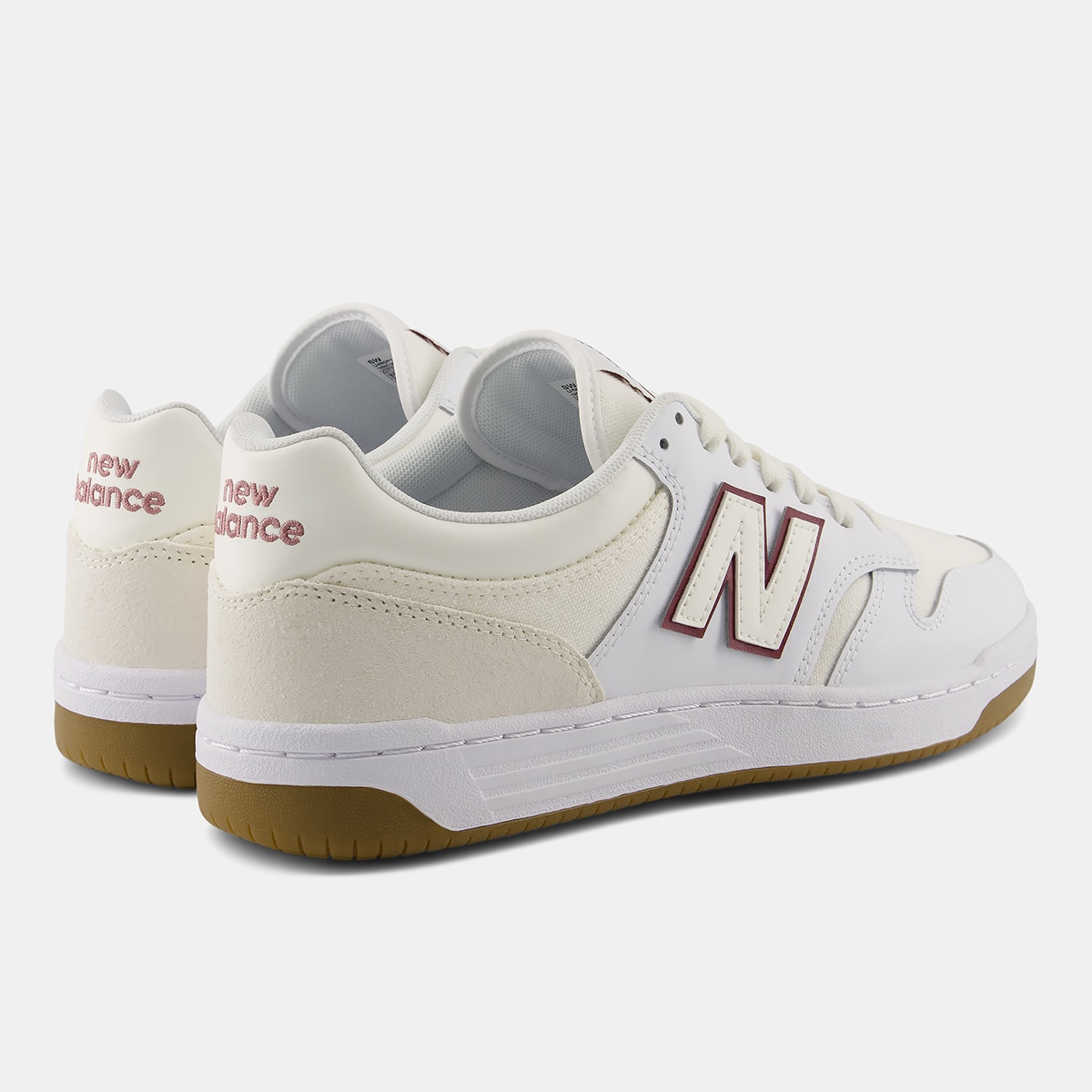 Imagen 7 de Zapatilla Casual Unisex 480 New Balance - Blanco / Rojo Blanco / Rojo