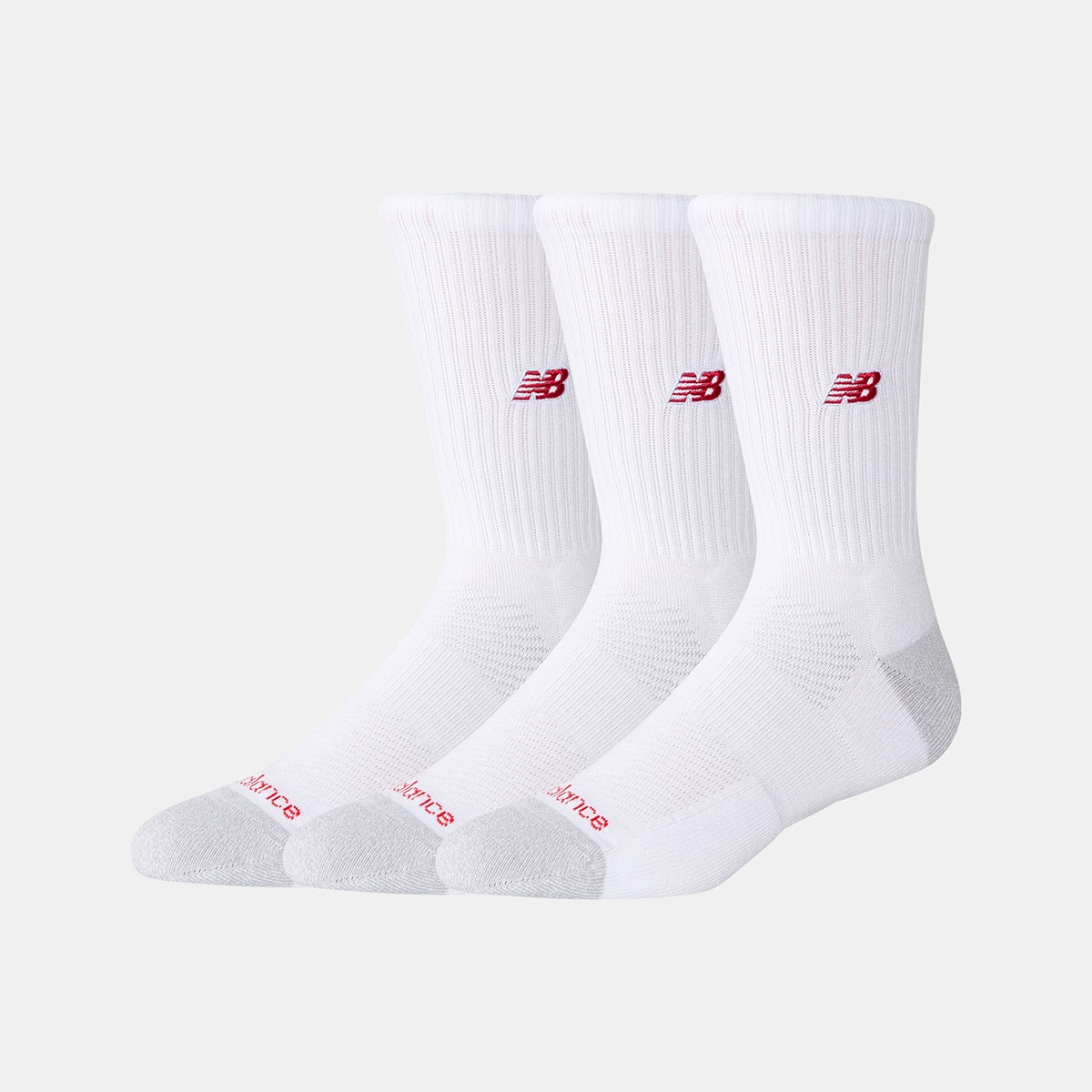 Imagen 0 de Calcetín alto unisex Active Premium - 3 Pack New Balance Blanco