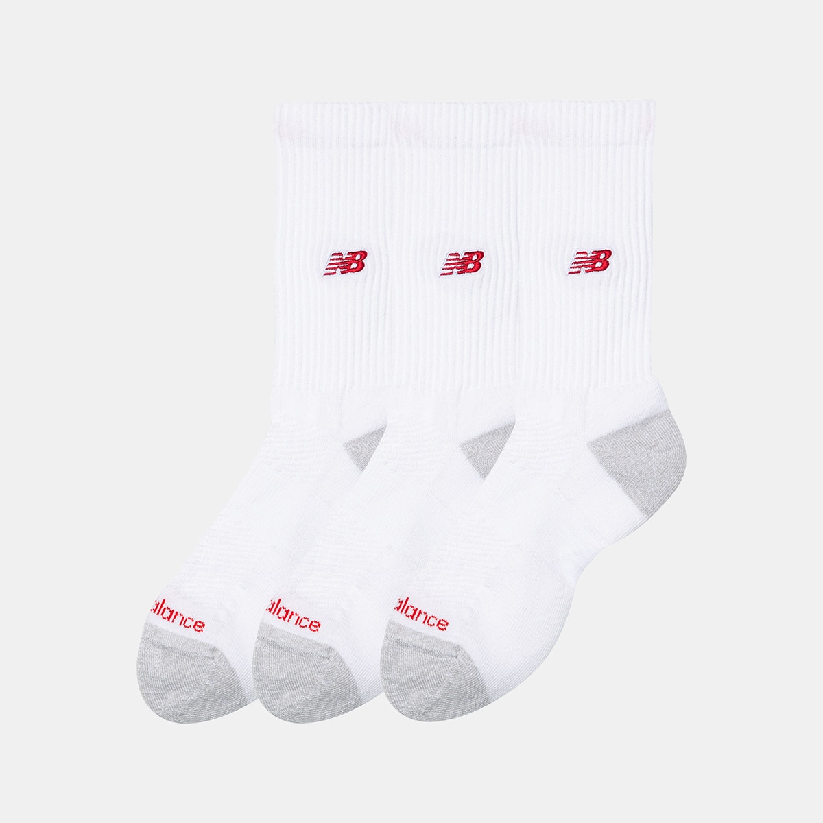 Calcetín alto unisex Active Premium - 3 Pack New Balance - Blanco Blanco-2