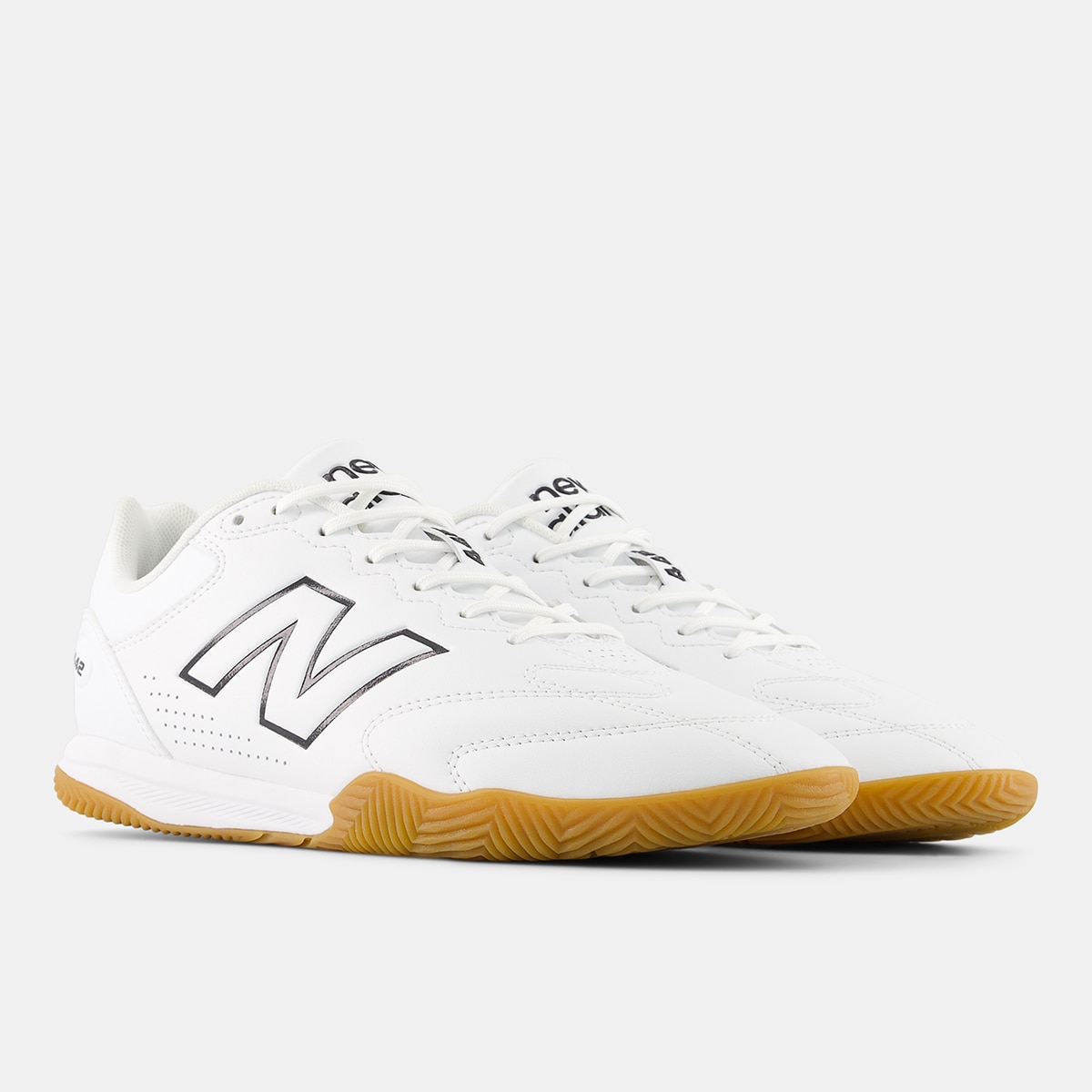 Botas de fútbol de hombre 442 Team IN V3 New Balance - Blanco Blanco-4
