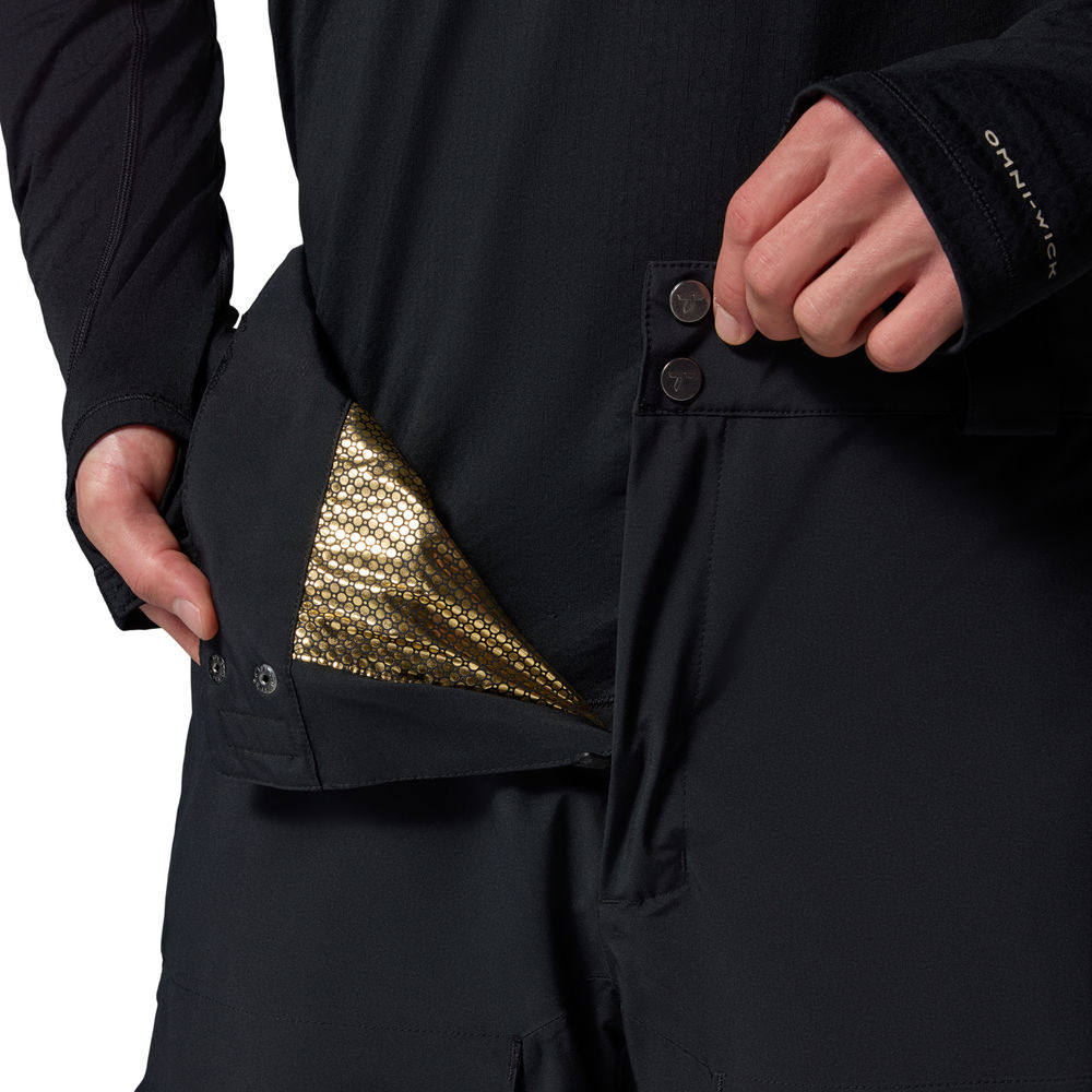 Pantalón de esquí hombre Winter District™ Columbia - Negro Negro-6